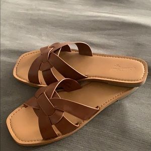 Brown sandals